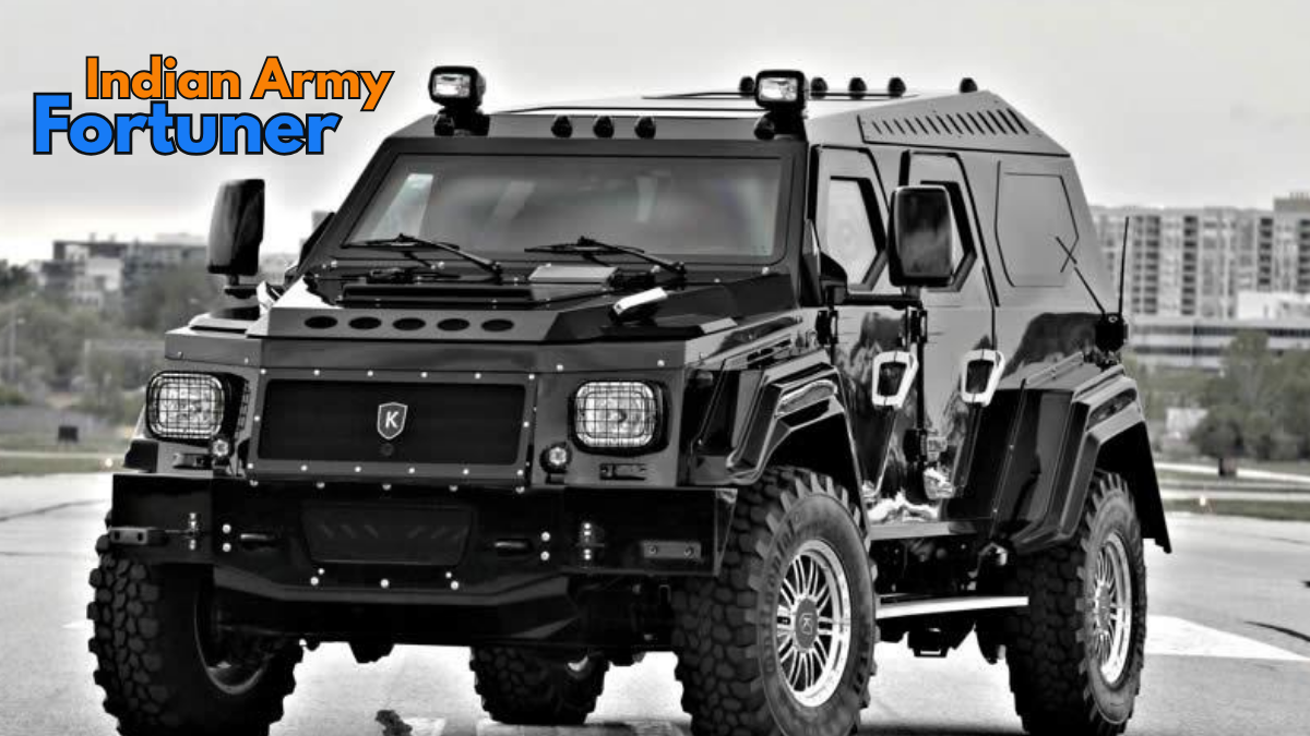 Toyota Fortuner Modified For Indian Army Duty